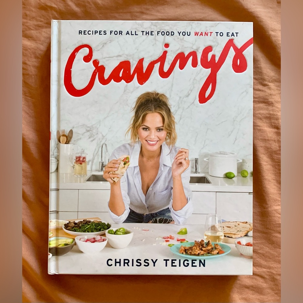 Chrissy Teigen Cravings hardcover cookbook